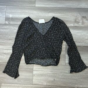 Sadie & Sage Boho Crop Top Blouse